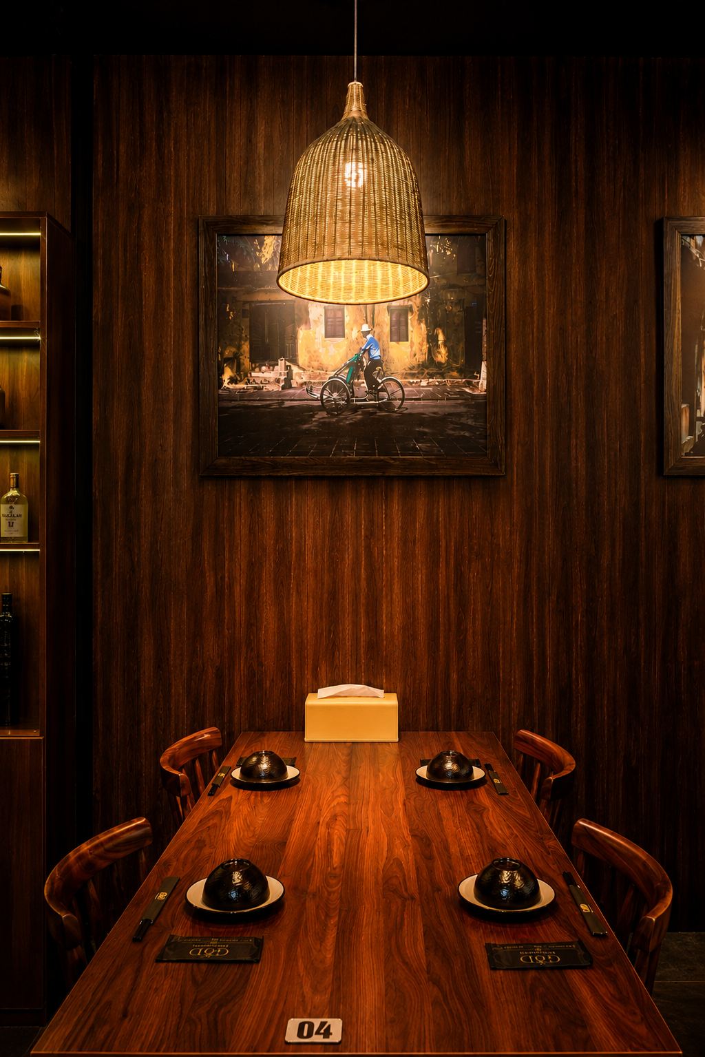 Reserved private dining room at GOD-RESTAURANT