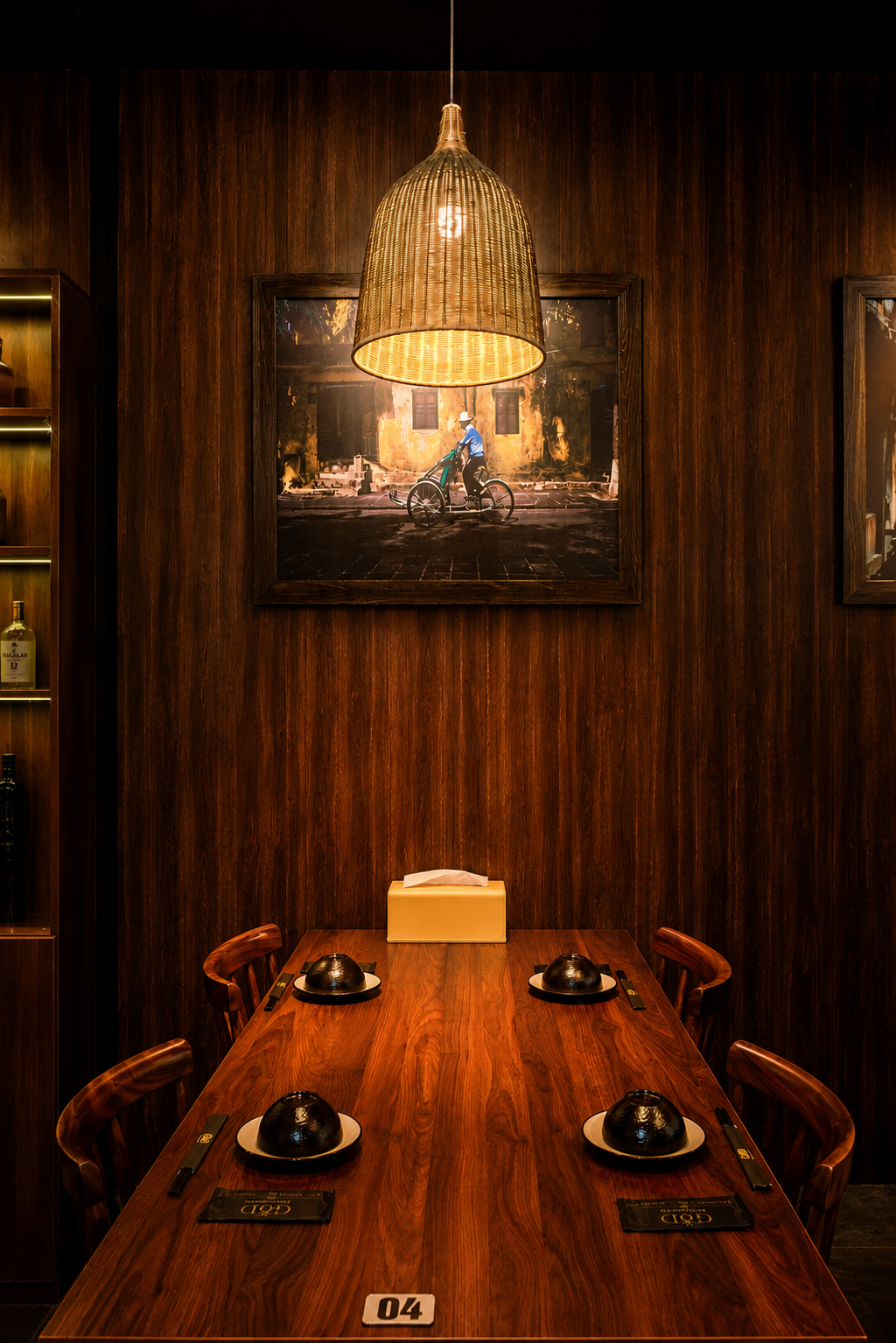 GOD-RESTAURANT Vietnamese elegant dining interior Da Nang